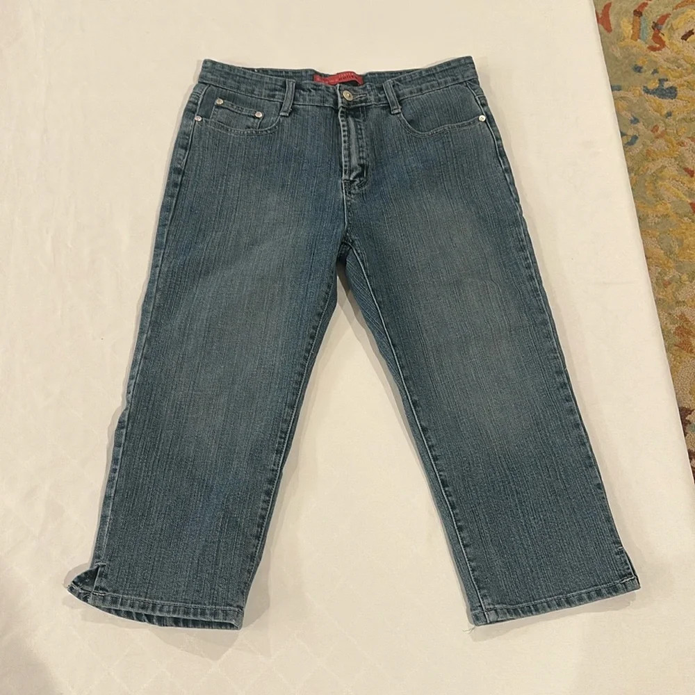 Cosmopolitan Jeanswear women’s vintage embellished pocket jeans size‎ 10 EUC